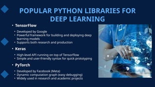 Deep learning in python ommunic [CNN].pptx