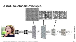 A NOT-SO-SHORT INTRODUCTION TO DEEP LEARNING NLP - FRANCESCO GADALETA
A not-so-classic example
“Kideatingicecream”
25
 