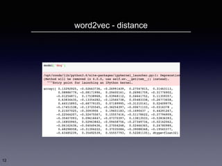 word2vec - distance
12
 