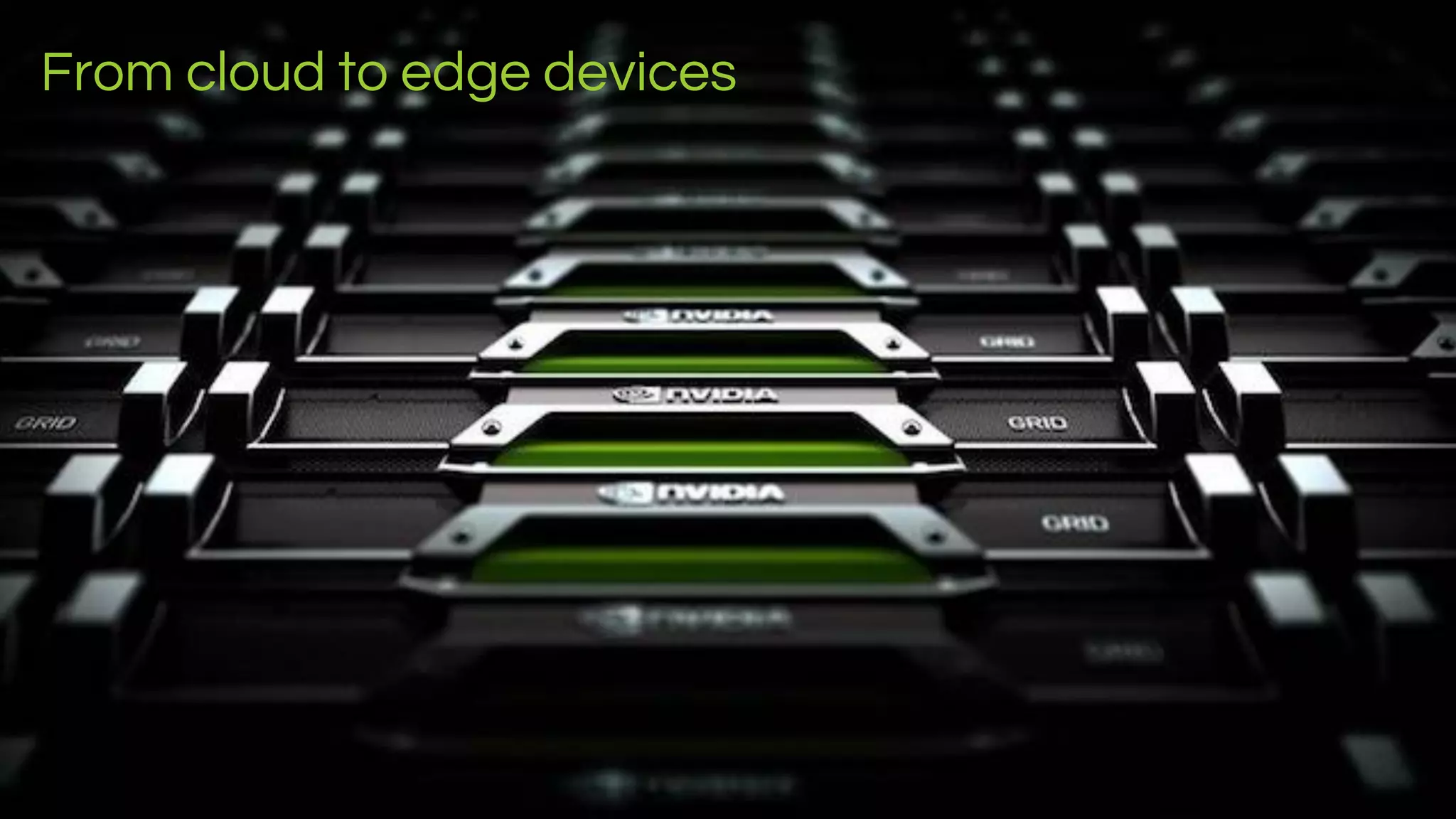 LEADING COLLABORATION
IN THE ARM ECOSYSTEM
From cloud to edge devices
 