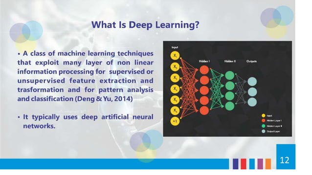 Deep learning presentation | PPTX