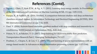 References (Contd).
• Radford, A., Metz, L., & Chintala, S. (2015). Unsupervised representation learning with deep
convolu...