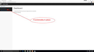 27
The ADELIE Meteorite Hunter
Functionality in place
 