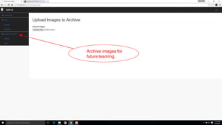35
The ADELIE Meteorite Hunter
Archive images for
future learning.
 