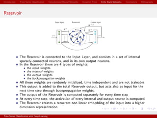 Time Series Classification with Deep Learning | Marco Del Pra | PDF