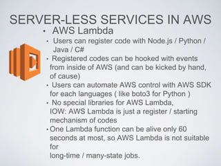 Automation of Deep learning training with AWS Step Functions | PPTX