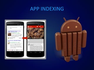 APP INDEXING
 