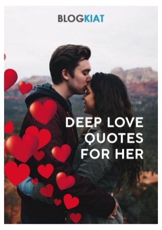 Deep Love Sayings and Deep Love Quotes