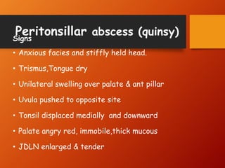 DEEP NECK SPACE INFECTIONS - DR ADITYA GOEL (MS-ENT) | PPTX