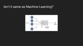 Deep neural network and its application | PPT
