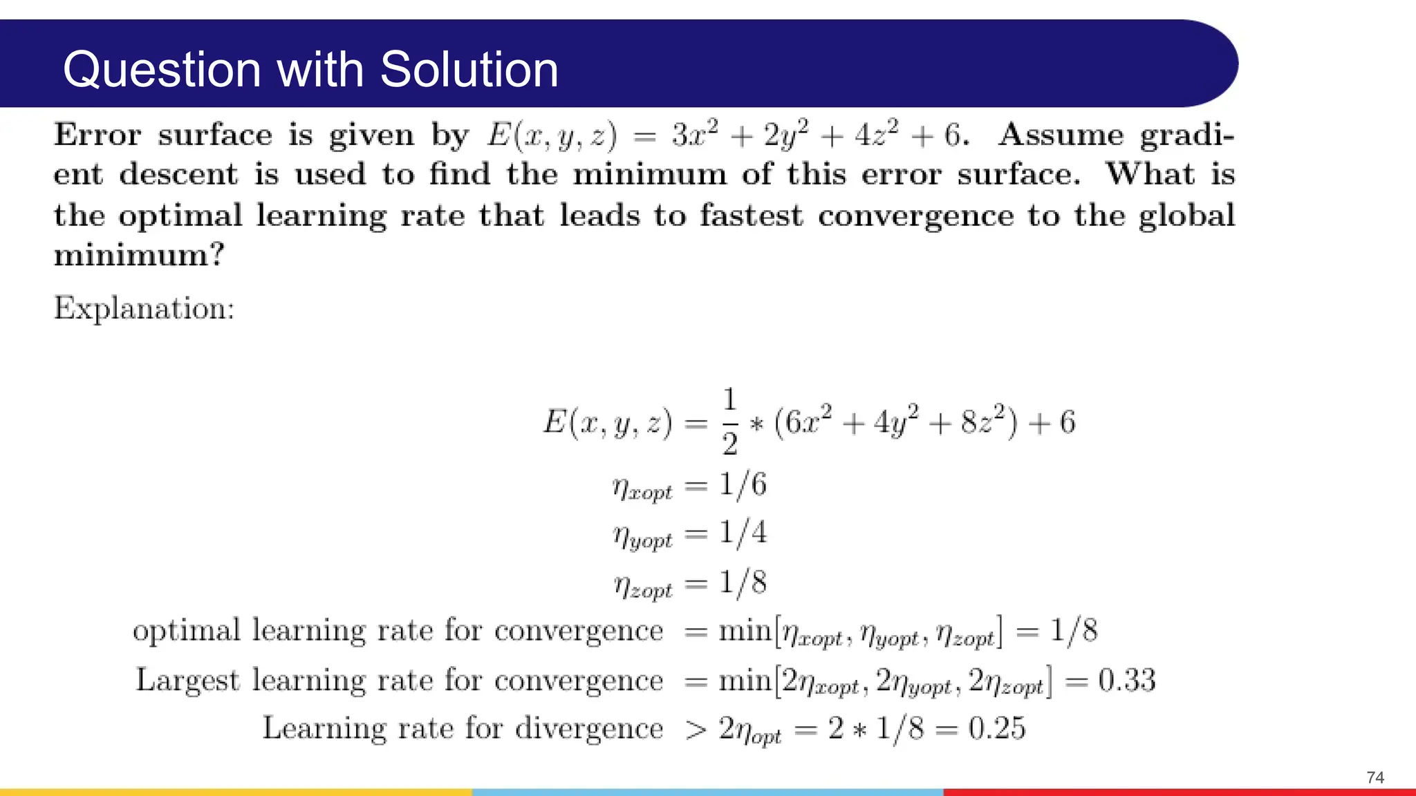 Question with Solution
74
 
