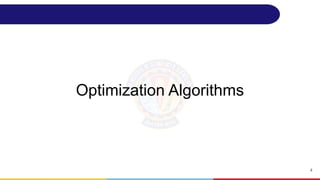 Optimization Algorithms
4
 