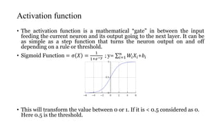 Deep neural networks & computational graphs | PPTX