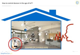 DeepPavlov.ai
How to control devices in the age of IoT?
Image by IOT At Home
 