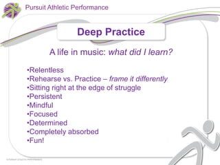 Deep practice | PPTX