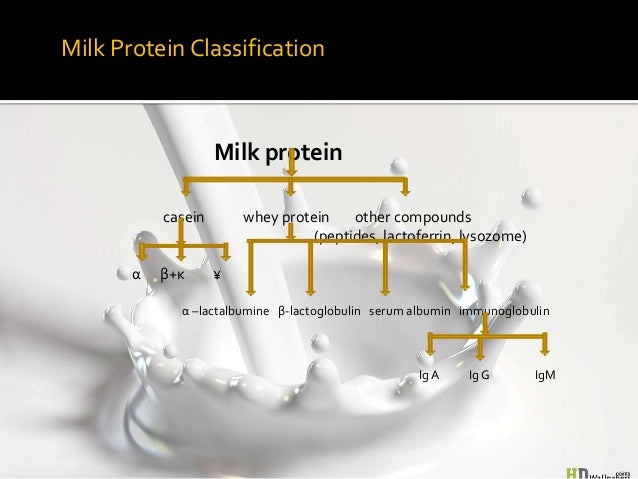 Estimation of milk protein