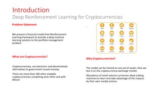 Deep reinforcement for portfolio management | PPTX