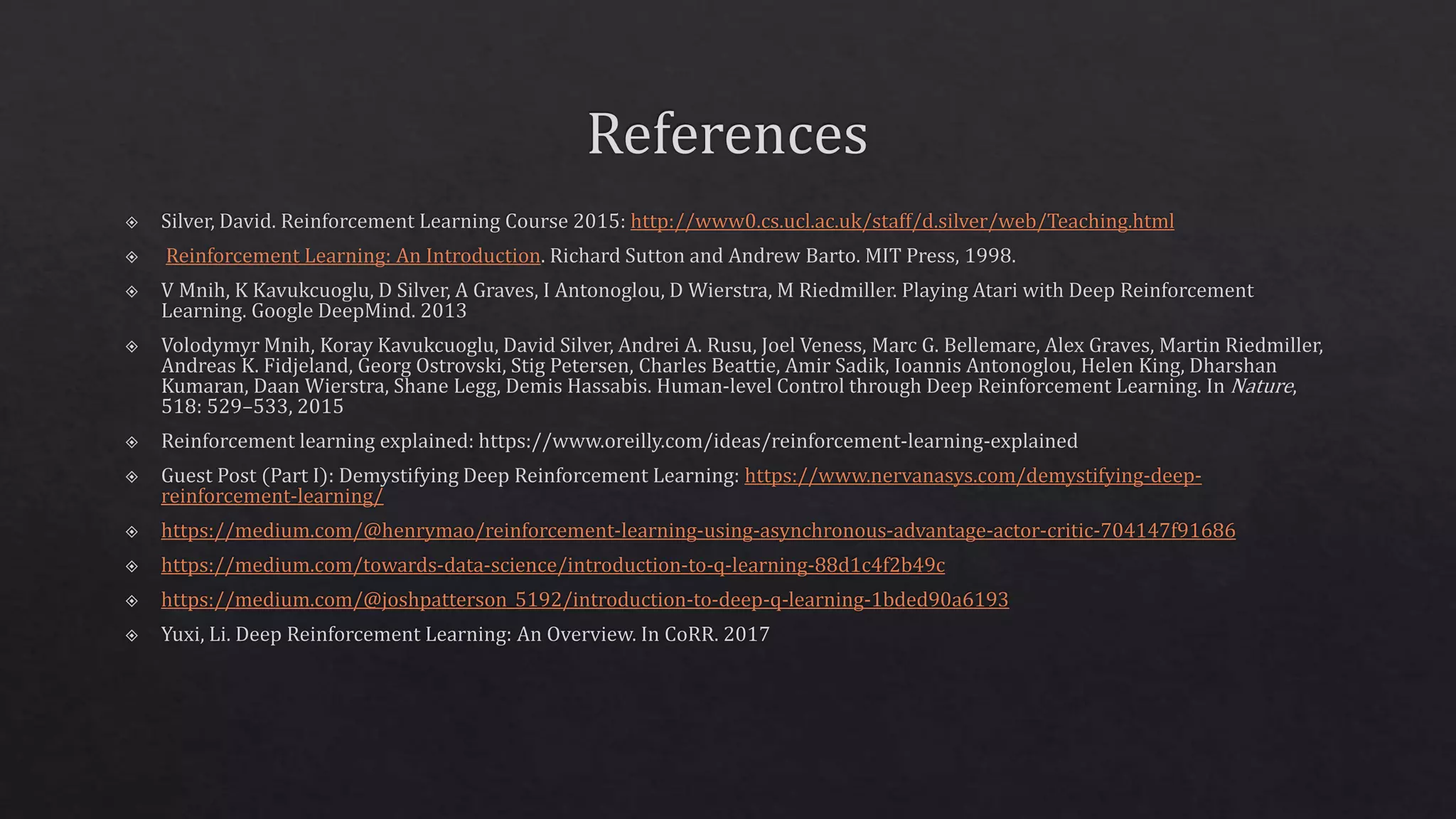 Deep Reinforcement Learning
