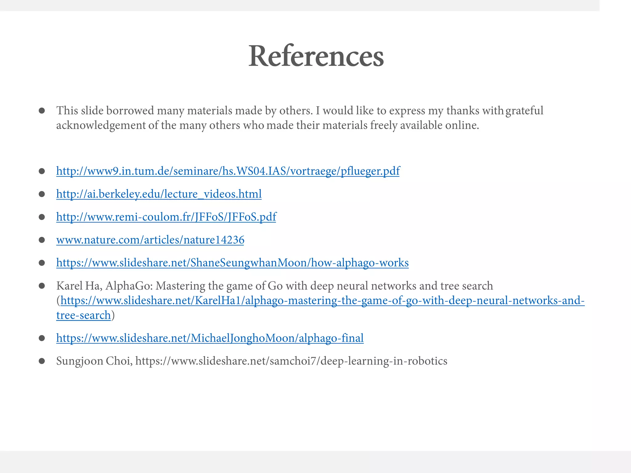 Deep reinforcement learning with Atari and Alphago | PPT