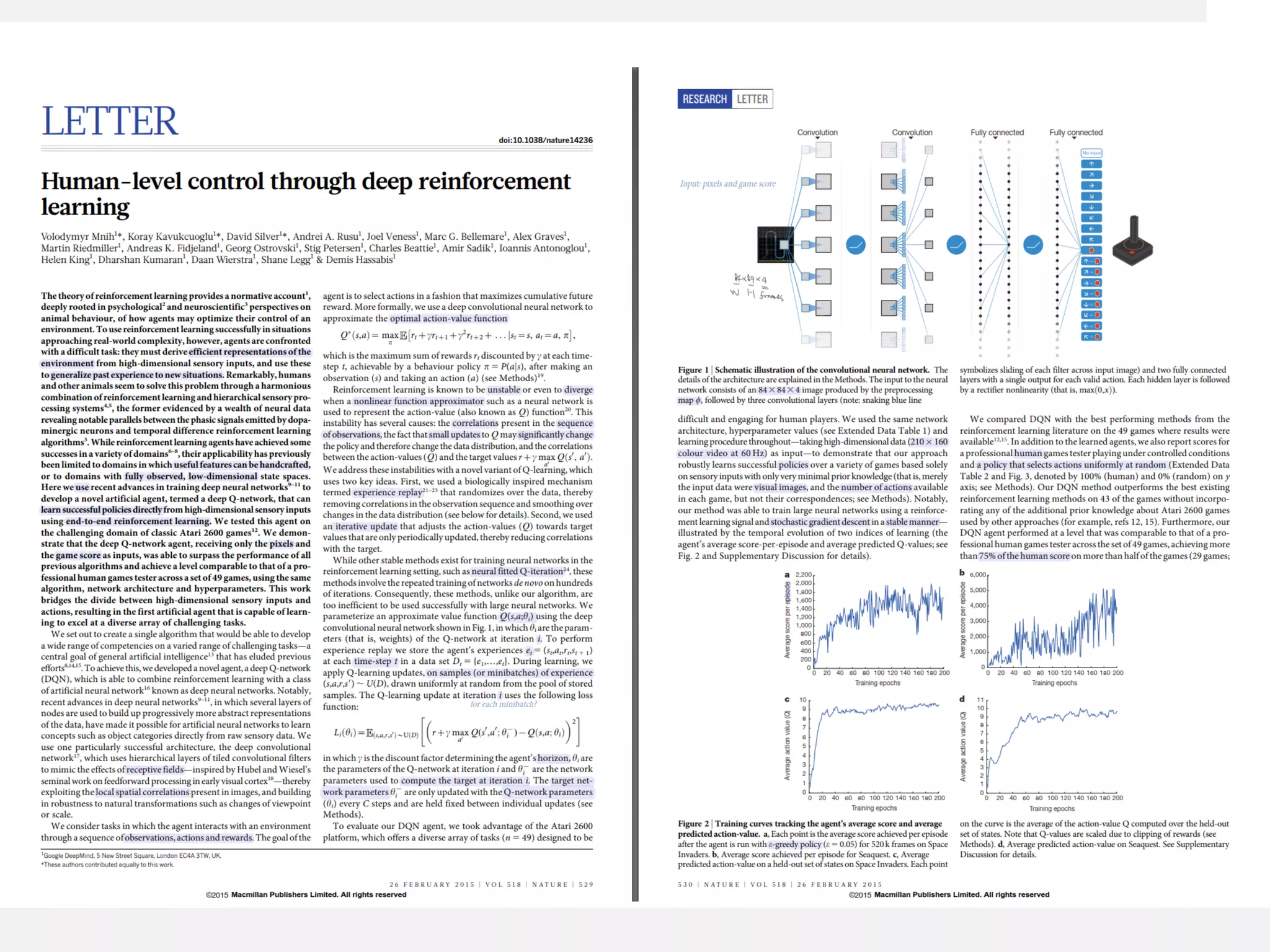 Deep reinforcement learning with Atari and Alphago | PPT