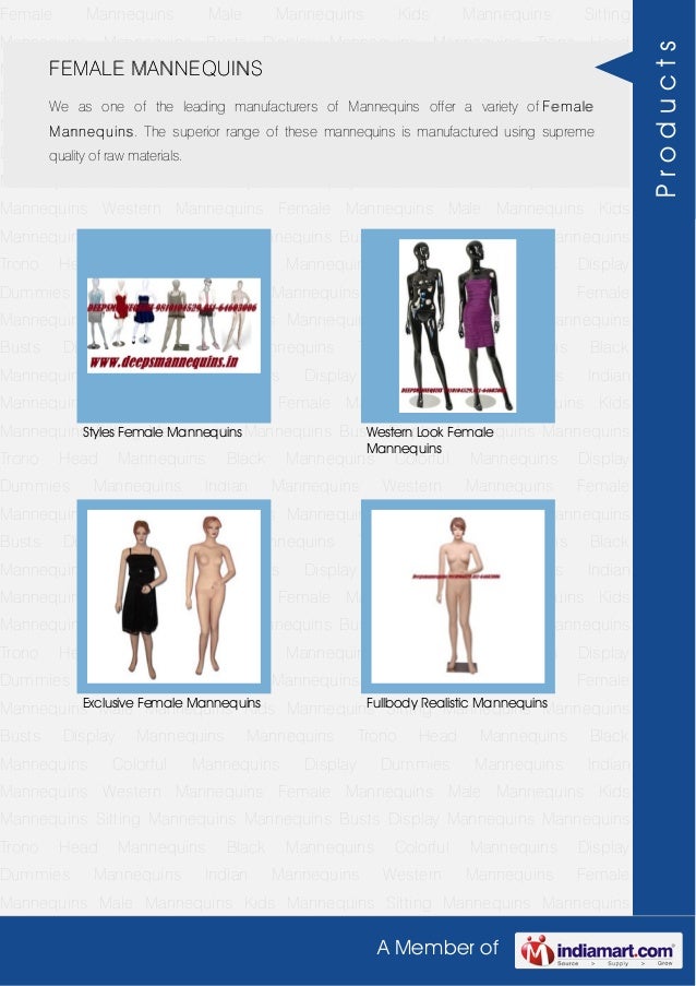 Styles Female Mannequins by Deeps mannequins(1)