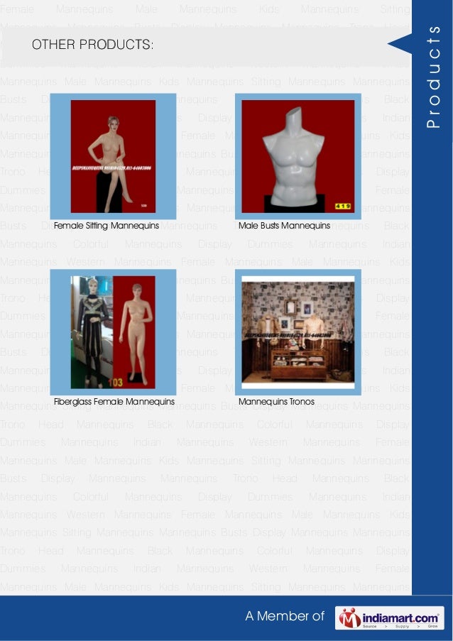 Styles Female Mannequins by Deeps mannequins(1)