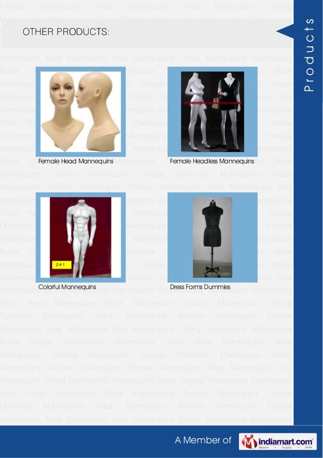 Styles Female Mannequins by Deeps mannequins(1)