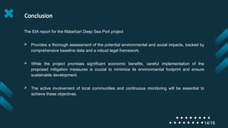environmental impact assessment Deep sea port Presentation.pptx