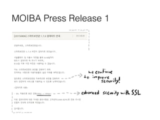 MOIBA Press Release 1
 