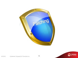 9/21/2012   Confidential | Copyright 2012 Trend Micro Inc.   19
 