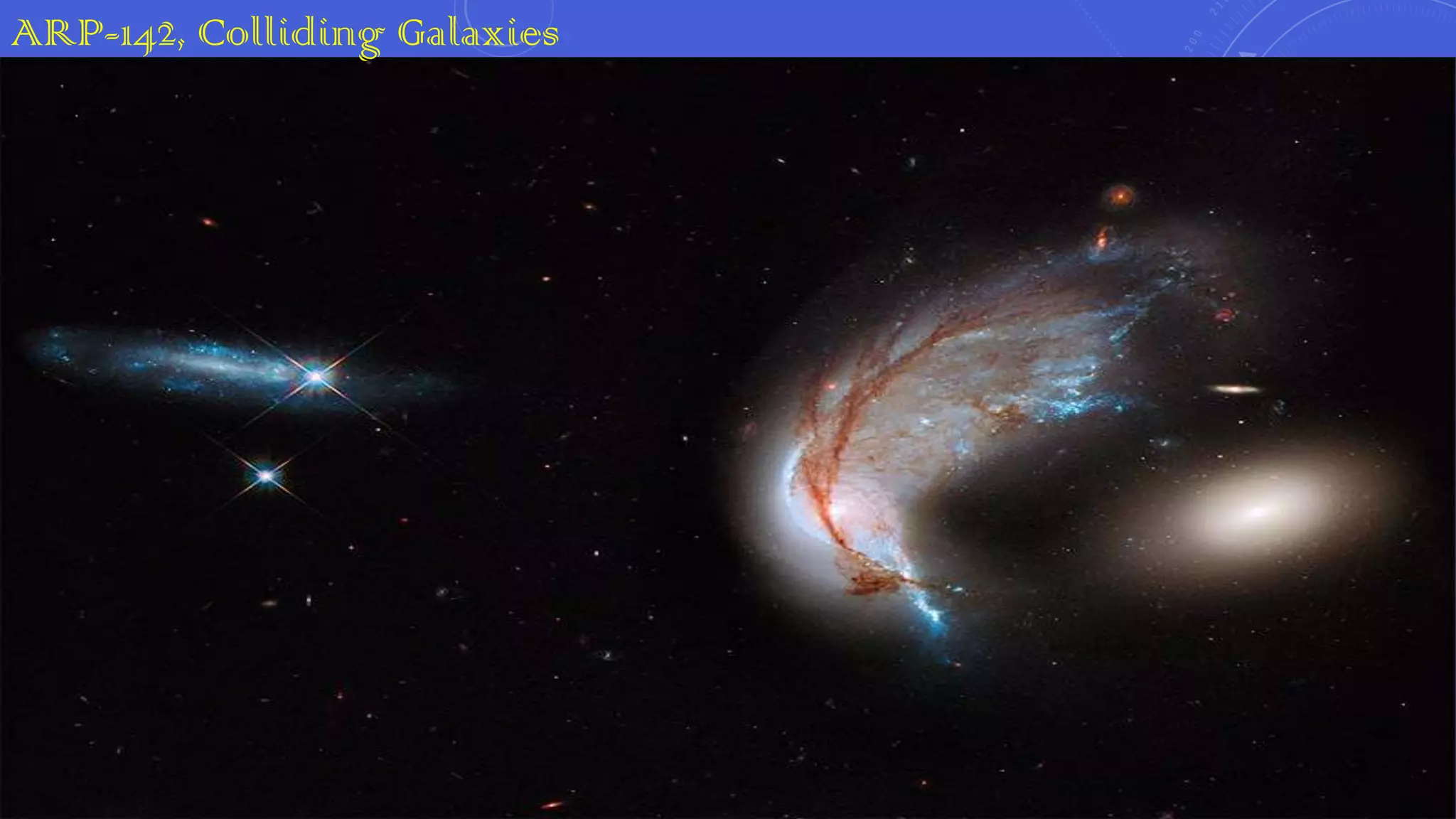 ARP-142, Colliding Galaxies

 