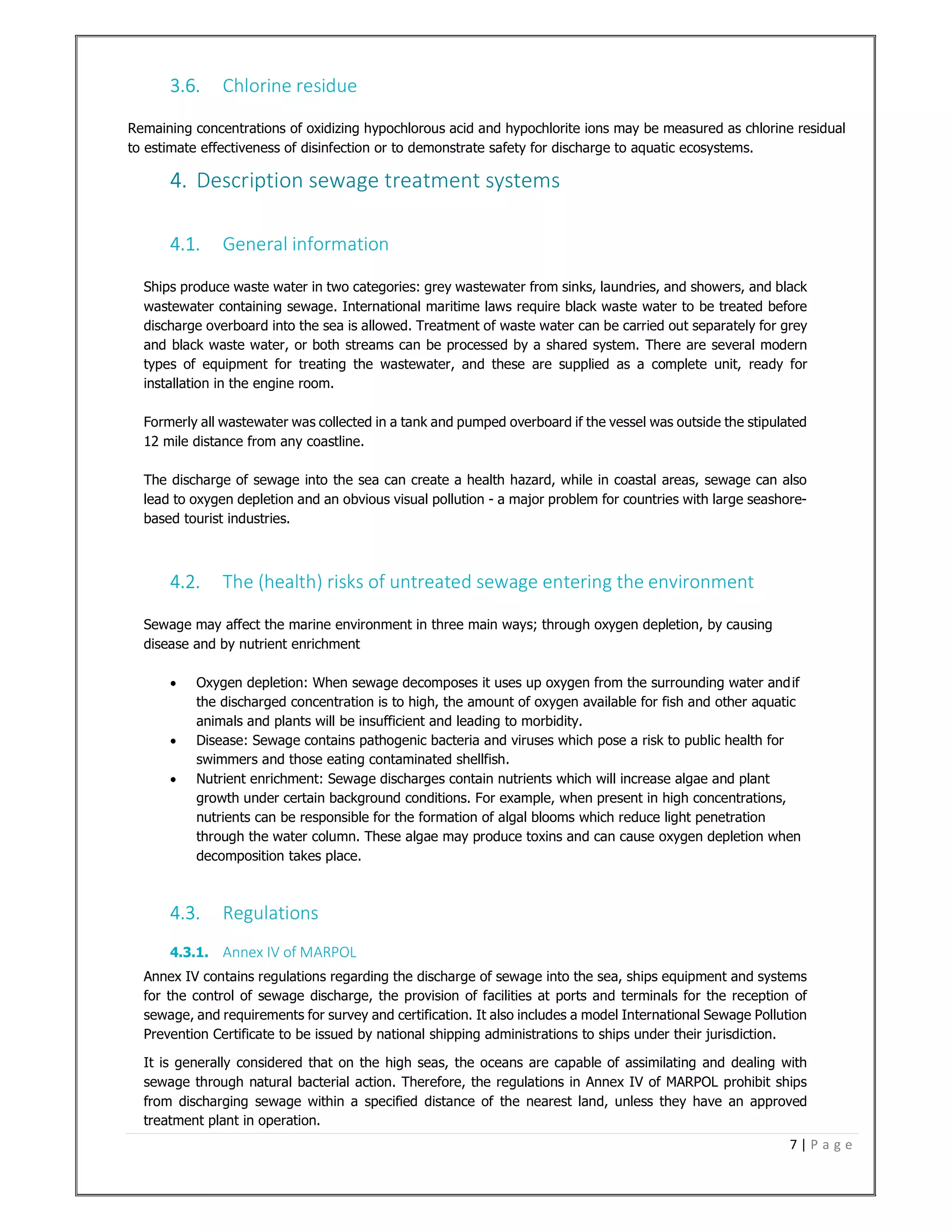 SEWAGE TREATMENT PLANT mini project report | PDF