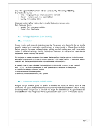SEWAGE TREATMENT PLANT mini project report | PDF