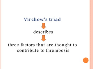 Deep venous thrombosis seminar | PPTX