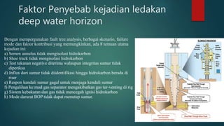 Well Tree Annulus Riser Deep water horizon | PPTX