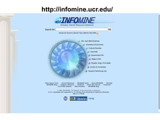 http://infomine.ucr.edu/ 
 