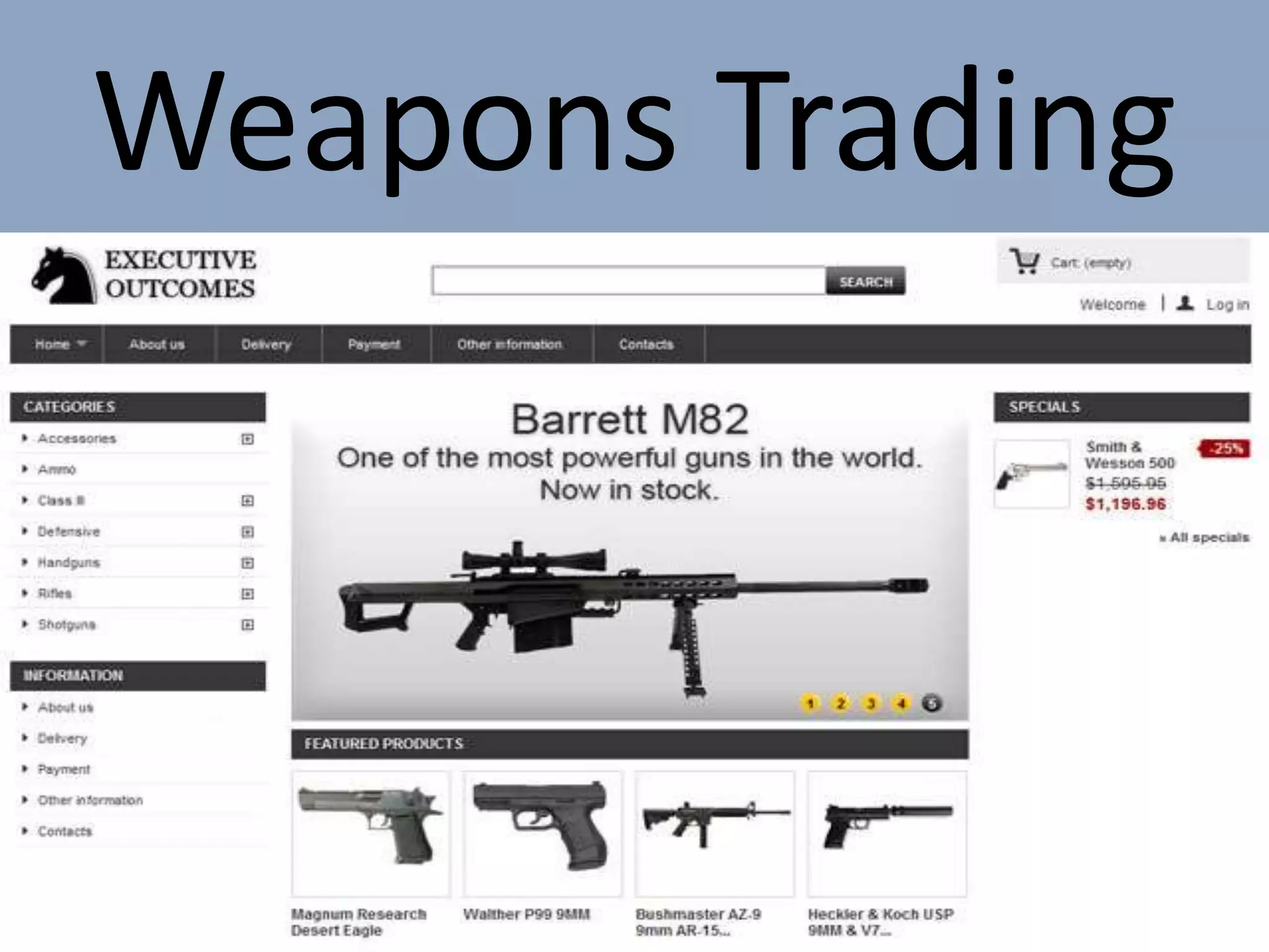 Weapons Trading