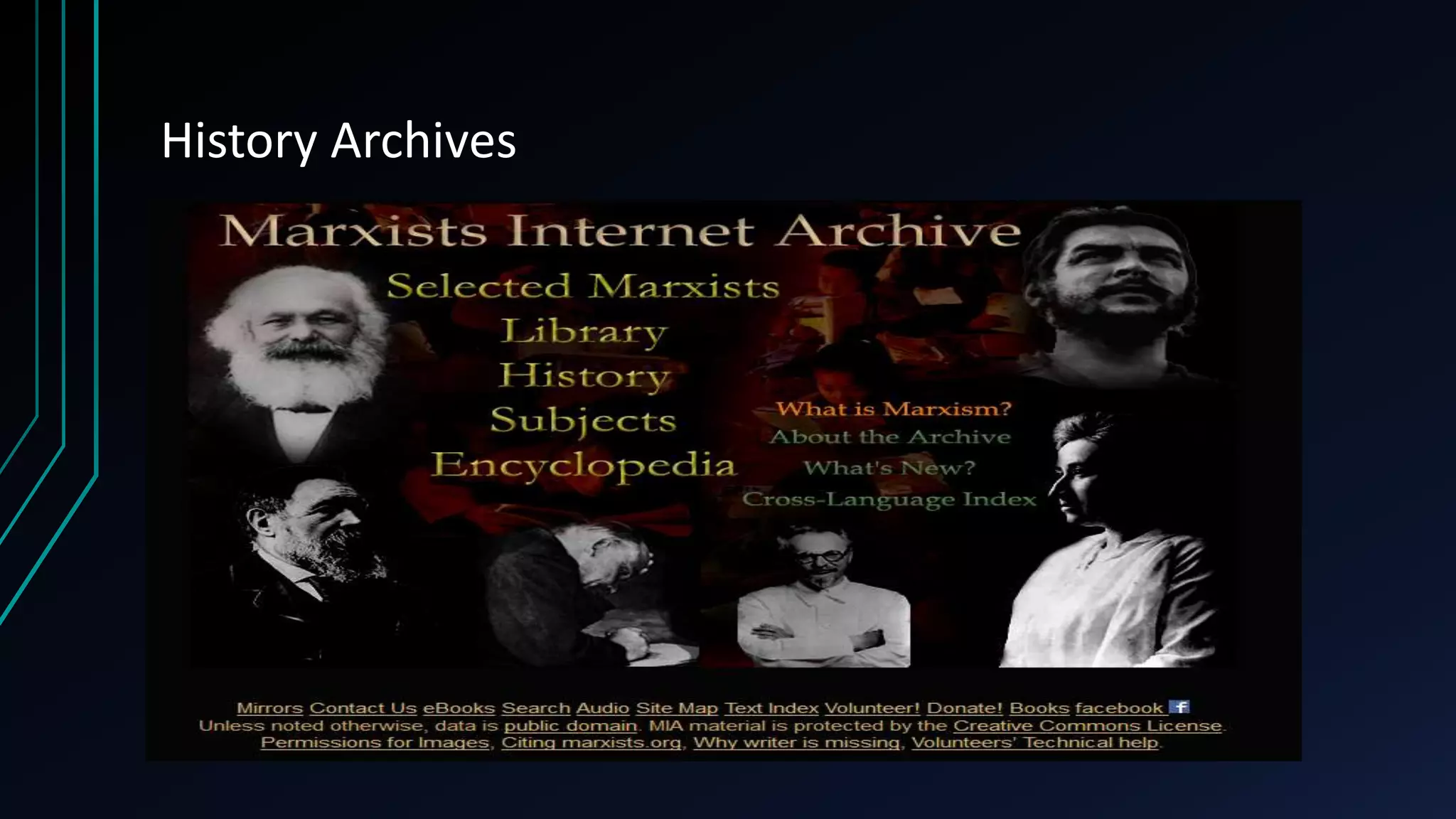 History Archives
 