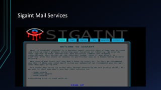 Sigaint Mail Services
 