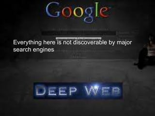 +
Everything here is not discoverable by major
search engines

 