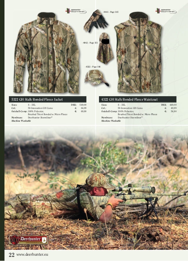 DH 50/ Innovation Camouflage Deer Hunter cheaha Veste 5041