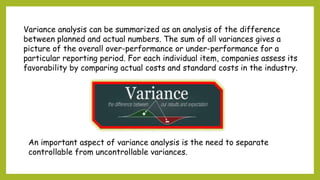 Control Ratios and Managerial Usage of Variances | PPTX