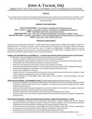 John Tacker_FinalResume August 5th | DOC