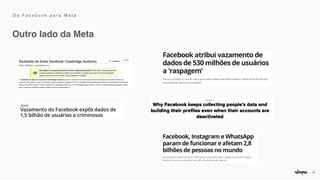 16
Outro lado da Meta
D e F a c e b o o k p a r a M e t a
 
