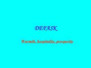 DEFASK ,[object Object]