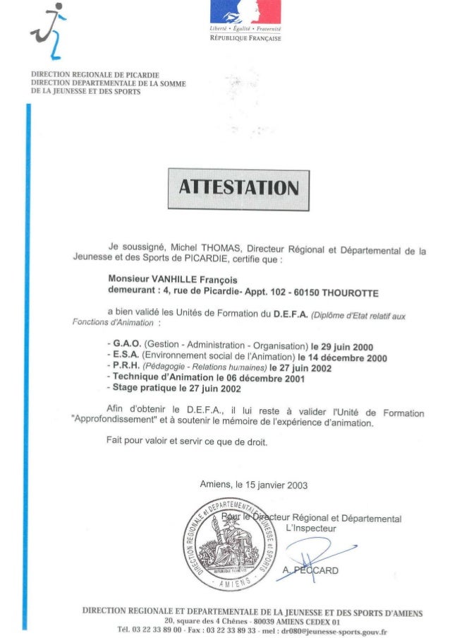 formation picardie Appro  PRH UF Attestation obtenues DEFA   toutes
