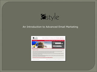 An Introduction to Advanced Email Marketing
 