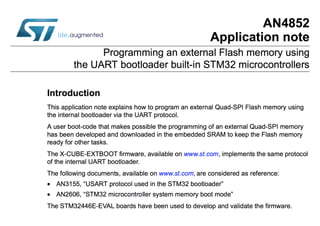 Default bootloader DFU + UART