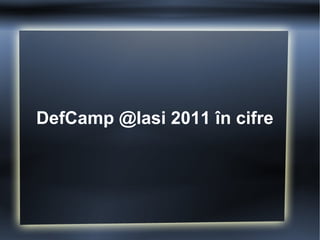 DefCamp 2011 @Iasi