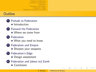 Federation and Empire | PDF
